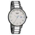 Sonata Sleek White Dial Analog Watch with Date Function for Men - 7131KM02 - Bharat Time Style