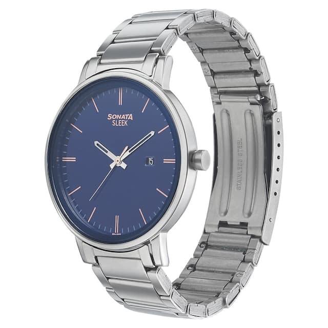 Sonata outlet steel watches