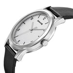 Silver Dial Analog Watch - 7135SL01 - Bharat Time Style