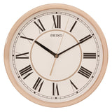 Seiko Wall Clock Rose Gold/White, 31 cm X 31 cm X 3.9 cm - QXA665AT - Bharat Time Style