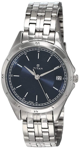 Titan Analog Blue Dial Women's Watch -NM2556SM02 / NL2556SM02 - Bharat Time Style