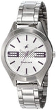 Fastrack Analog Silver Dial Women's Watch NM6153SM01/NN6153SM01 - Bharat Time Style