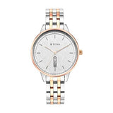 Titan Analog Silver Dial Women's Watch-2648KM01 - Bharat Time Style