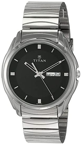 Titan Karishma Analog Black Dial Men's Watch - 1578SM04
