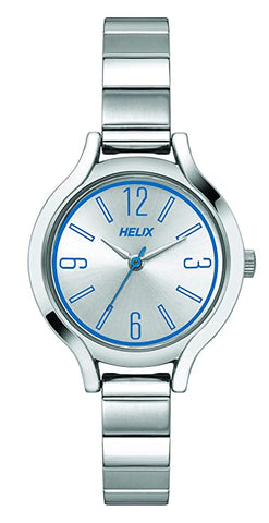 Helix Analog Silver Dial Women's Watch-TW027HL16