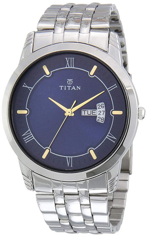 Titan Karishma Analog Blue Dial Men Watch -NM1774SM01 / NN1774SM01 - Bharat Time Style