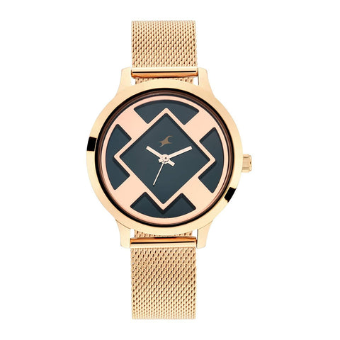 Fastrack x Ananya Panday-Fit Out Analog Women's Watch with Blue Dial-6210WM01 / NN6210WM01 - Bharat Time Style