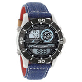Fastrack Denim Analog-Digital Black Dial Men's Watch NM38035SL05/NN38035SL05 - Bharat Time Style