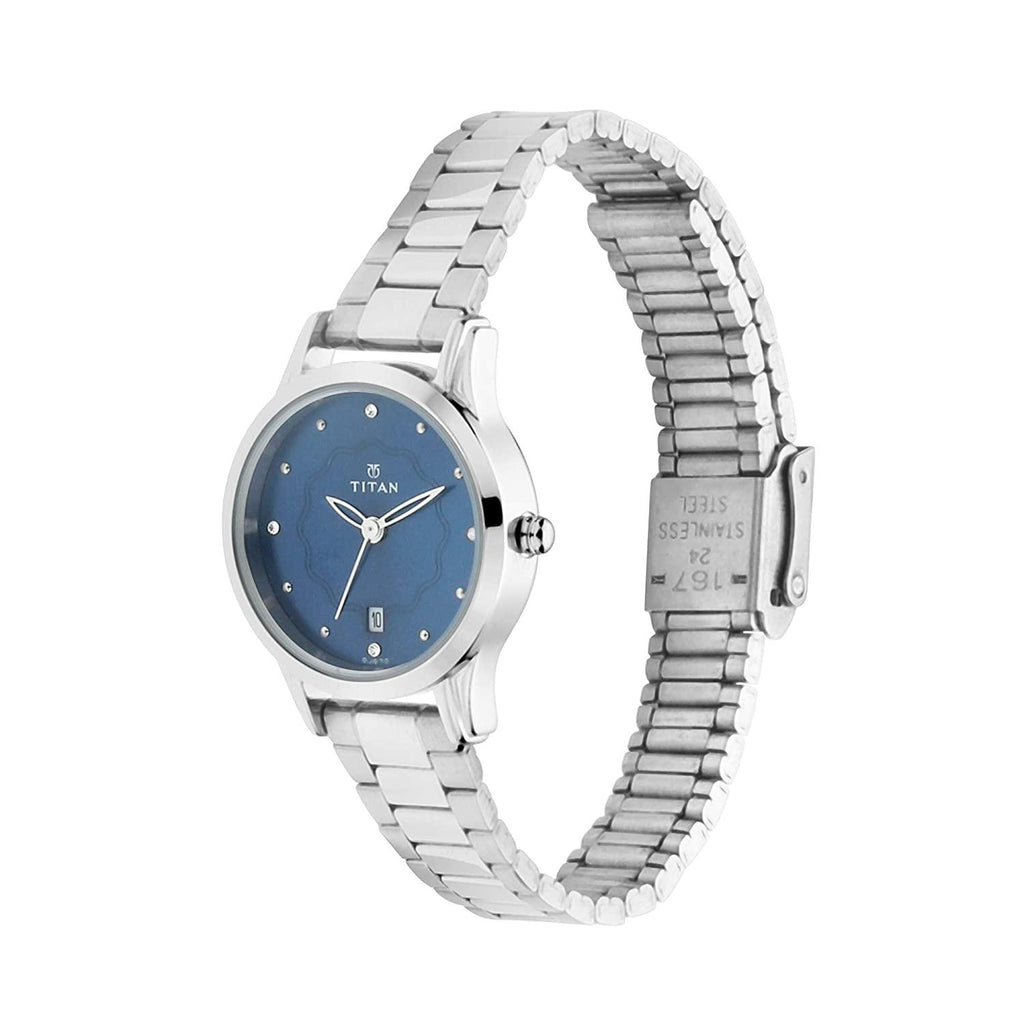 Titan Buy Titan Karishma Analog Blue Dial Women s Watch