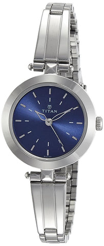 Titan Analog Blue Dial Women's Watch-NM2574SM01 / NN2574SM01 - Bharat Time Style