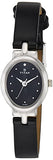 Titan Karishma Black Dial Black Leather Strap Watch - 2594SL01