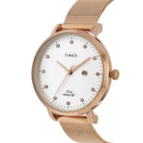Timex Long Last-Ten Year Battery Life Analog Silver Dial Women's Watch-TWEL12909