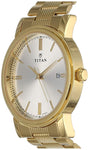 Titan Analog Men's Watch with Off-White Dial - NM1712YM02 - Bharat Time Style