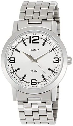 Timex Classics Analog Silver Dial Men's Watch - TI000T11200