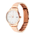 Titan Analog White Dial Women's Watch - NR2649WM01
