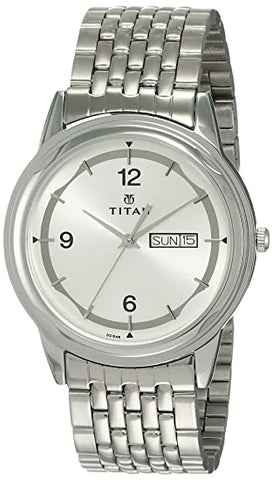 Titan Karishma Analog Silver Dial Men's Watch - NK1638SM01