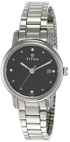 Titan Karishma Analog Black Dial Watch For Women NM2572SM02/NN2572SM02 - Bharat Time Style