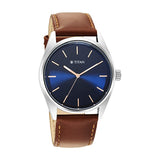 Titan Analog Blue Dial Men's Watch - NR1866SL01