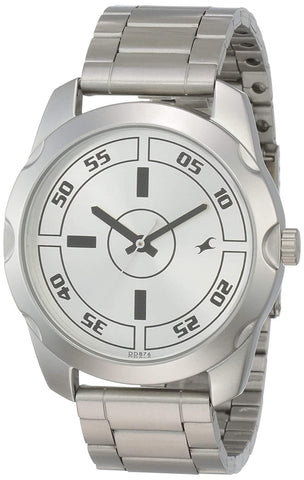 Fastrack Casual Analog Silver Dial Men's Watch NM3123SM02/NN3123SM02 - Bharat Time Style