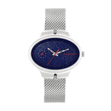 Fastrack Denim Analog Blue Dial Watch For Women NM6185SM01/NN6185SM01 - Bharat Time Style