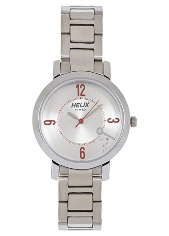 helix Analog Silver Dial Women's Watch-TW024HL21