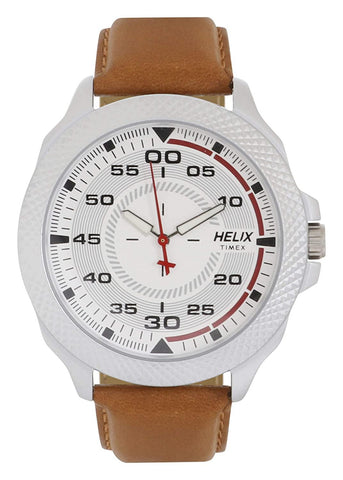 helix Analog Silver Dial Men's Watch-TW034HG01 - Bharat Time Style
