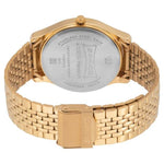 Sonata Analog Round Black Dial Golden Stainless Steel Strap Watch For Men-NM77082YM01 - Bharat Time Style