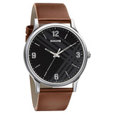 Sonata Smart Plaid From Sonata Black Dial Analog Watch For Men 77105Sl02 - Bharat Time Style