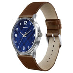 Sonata Smart Plaid From Sonata Blue Dial Analog Watch For Men 77105Sl03 - Bharat Time Style