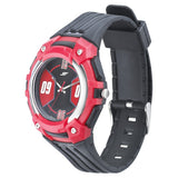 SONATA SF Turbo - Watch with Black Dial & Plastic Strap 77113PP01W
