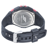 SONATA SF Turbo - Watch with Black Dial & Plastic Strap 77113PP01W