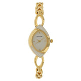 Sonata Analog Navette White Dial Golden Metal Strap Watch For Women-NN8069YM01 - Bharat Time Style