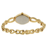 Sonata Analog Navette White Dial Golden Metal Strap Watch For Women-NN8069YM01 - Bharat Time Style