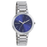 Sonata Analog Round Blue Dial Silver Stainless Steel Strap Watch For Women-NL8141SM05 - Bharat Time Style