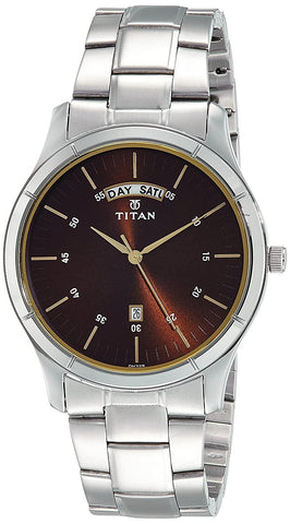 Titan Neo Analog Brown Dial Men's Watch NM1767SM03/NN1767SM03 - Bharat Time Style