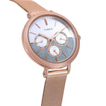 Timex Star Dust Multifunction Analog Silver Dial Women's Watch-TWEL14503