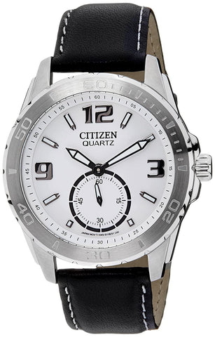 Citizen Analog White Dial Men's Watch - AO3010-05A - Bharat Time Style
