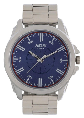 Helix Analog Blue Dial Men's Watch - TW032HG05 - Bharat Time Style