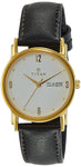 Titan Karishma Analog White Dial Men Watch -NM1445YL04 / NL1445YL04 - Bharat Time Style