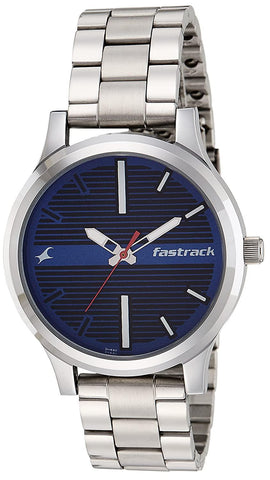 Fastrack Fundamentals Analog Blue Dial Men's Watch NM38051SM03/NN38051SM03 - Bharat Time Style