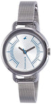 Fastrack Silver Dial Analog Women's Watch - 6123SM02