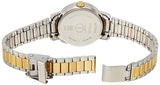 White Dial Two Toned Stainless Steel Strap Watch - 2572BM01