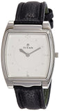 Titan Braille Analog Silver White Dial Men's Watch NB1854SL01 / NB1854SL01 - Bharat Time Style