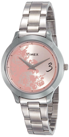 Timex Fashion E Class Analog Pink Dial Women's Watch - TI000T60100 - Bharat Time Style