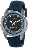 Fastrack Sunburn Analog Multicolor Dial Men's Watch 3233SP01