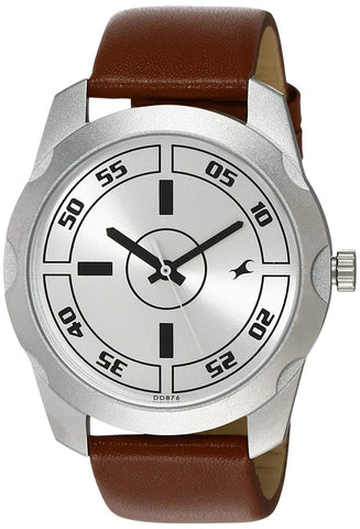 Fastrack Casual Analog Silver Dial Men's Watch NM3123SL02/NN3123SL02 - Bharat Time Style