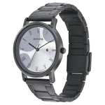Sonata Onyx Silver Analog Watch For Women With Date Display 87029Nm01 | Sonata - Bharat Time Style