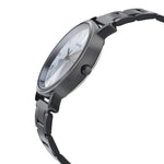 Sonata Onyx Silver Analog Watch For Women With Date Display 87029Nm01 | Sonata - Bharat Time Style