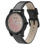 Pink Dial Leather Strap Watch | Sonata - 87031PL04W - Bharat Time Style