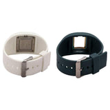 White Dial White Plastic Strap Watch 8971PP01